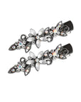 Soho Style Hair Clip Frosted Flora Clips (Pair)