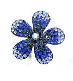 Ombre Crystal Flower Hair Stick - Soho Style Canada