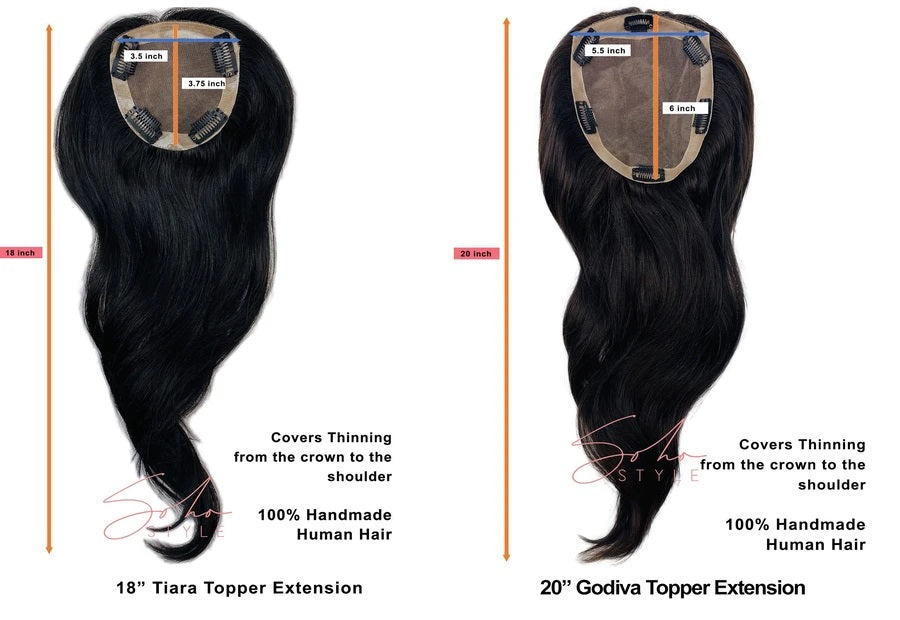 Godiva- Long Volume Topper - Soho Style Canada
