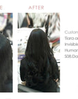 Tiara 18'' -  Subtle Volume Human Hair Topper
