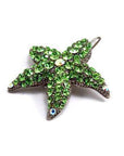 Soho Style Barrette Green Small Starfish Barrette