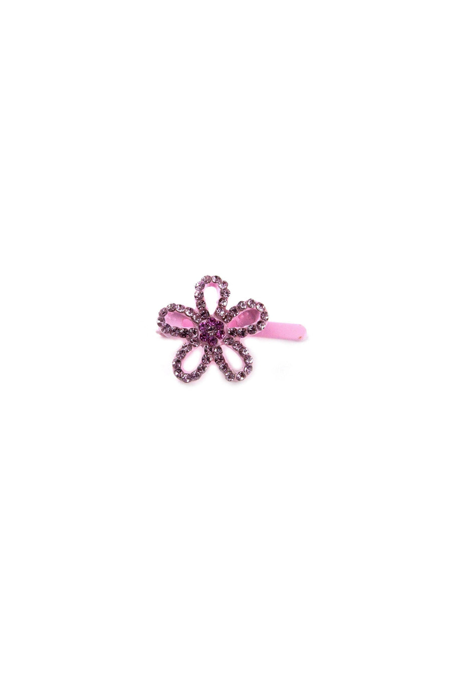 Soho Style Barrette Pink Mini Flower Barrette