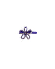 Soho Style Barrette Purple Mini Flower Barrette