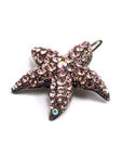 Soho Style Barrette Purple Small Starfish Barrette