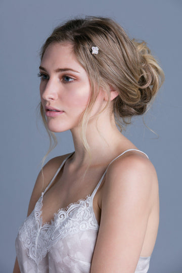 Soho Style For the Bride Pearl & Crystal Cluster Mini Comb