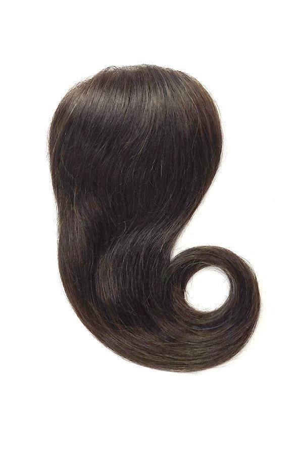 Soho Style Hair Extension S08: H. Dark Brown Tiara 18'' Volume Topper Extension
