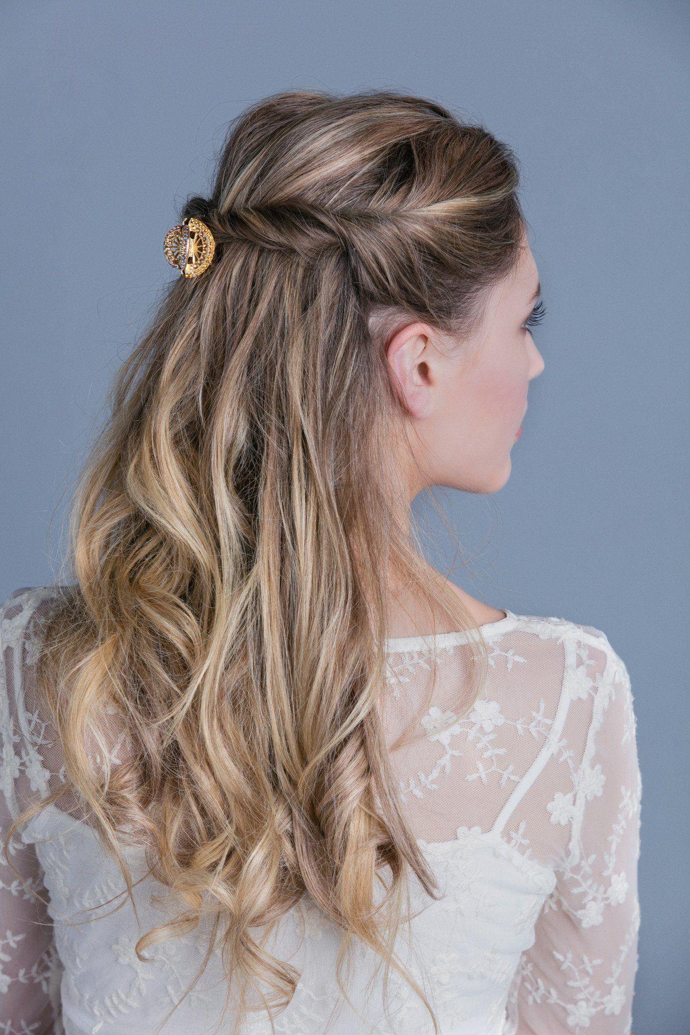 Zoom Expand image caption Inca Styled Crystal Jaw - Hair Jaws, Soho Style
