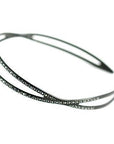Soho Style Headbands Clear Lightweight Criss Cross Headband