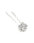 Soho Style Stick Clear Mini Crystal Cluster Hair Stick
