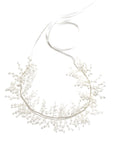 Soho Style Wedding clear Delphine Baby's Breath Crystal Hair Crown